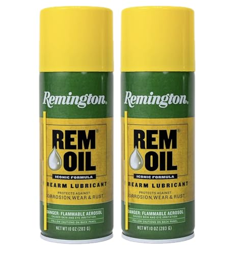Rem Oil Spray Gun Lubricant 10 Oz - 2 Pack, Firearm Cleaning & Protection