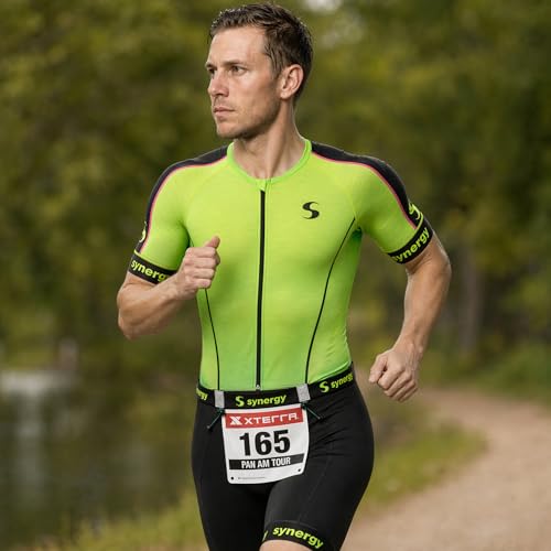 Adjustable Race Day Number Belt for Runners & Triathletes