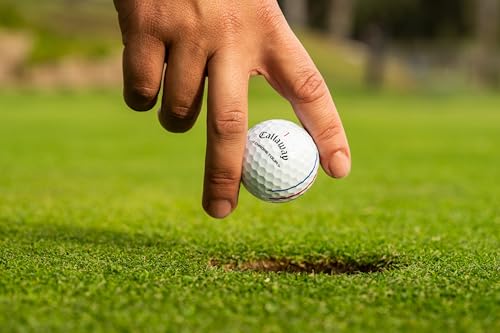 Chrome Tour Golf Balls - Triple Track (White) - One Dozen