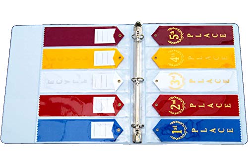 Award Ribbon Storage Sheets – 10 Pack Organizer for Ribbons