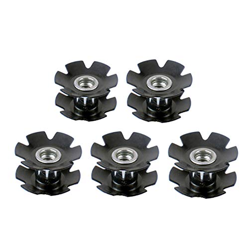 Bike Headset Star Nut Set for 1-1/8" Forks - 5pcs