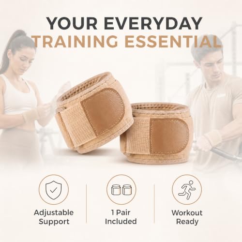 Adjustable Wrist Wraps for Sports Protection - Skin (2 Pack)