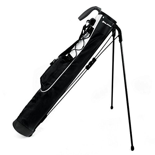 Lightweight Golf Stand Bag for Men & Women - Black, 1.95 lbs
