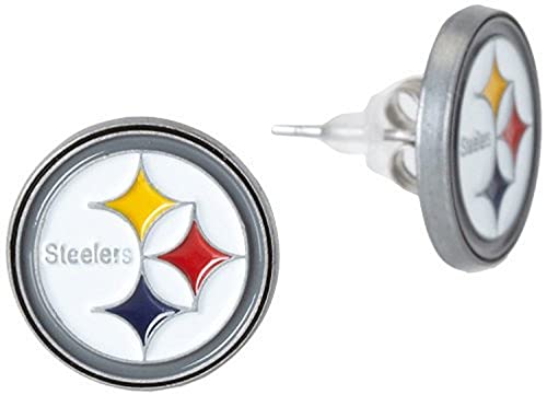 Pittsburgh Steelers NFL Stud Earrings - Hypoallergenic Fan Accessory