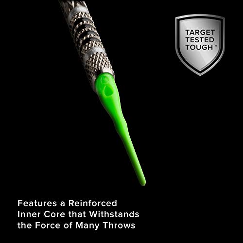Soft Tip Dart Points - Tufflex III 2BA Thread - Green 100 Pack
