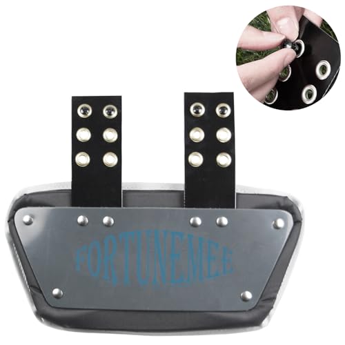 Football Back Plate Screw Kit - 6 PCS Carbon Steel Fasteners