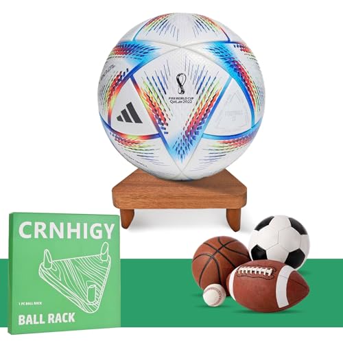 Wooden Triangle Ball Display Stand for Sports Memorabilia