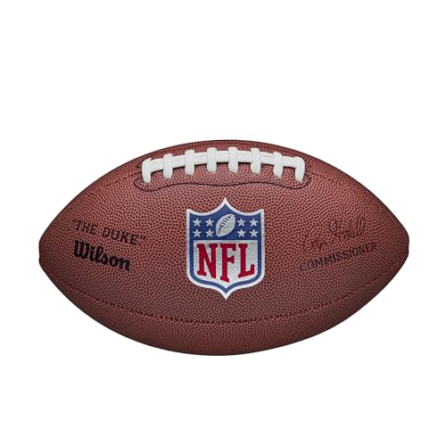 NFL Official Size Football - The Duke Replica, Brown