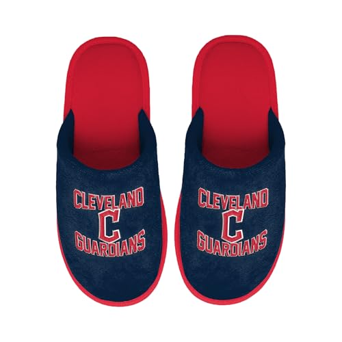 Cleveland Guardians Men's Scuff Slide Slippers - Navy
