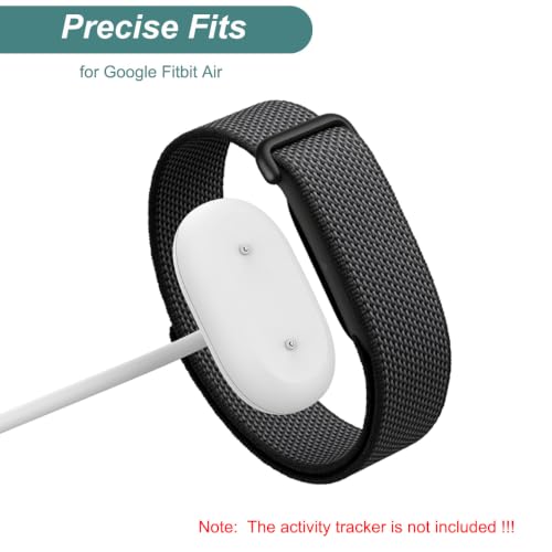Charger for Google Fitbit Air Activity Tracker - White