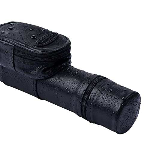 Billiard Pool Cue Hard Case - Holds 1 Complete Cue - Black