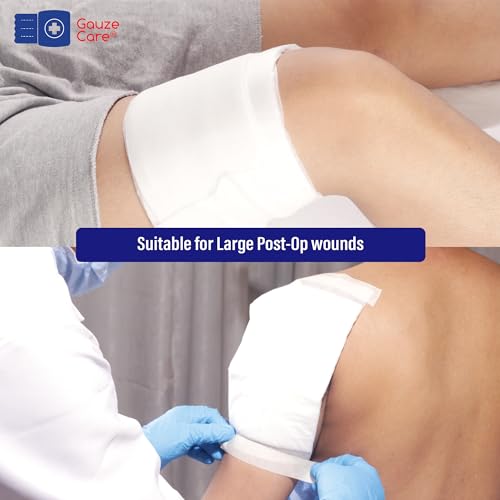 Sterile ABD Pads - 50-Pack, 5 x 9 Inches, Extra Absorbent Wound Dressing