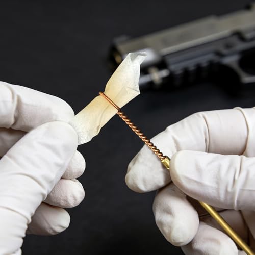 Gun Cleaning Kit: 300 Lint-Free Patches and 50 Pointed Swabs