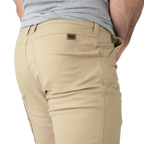 Field & Stream Men's Full Strut Stretch Canvas Pants 32W x 32L Khaki