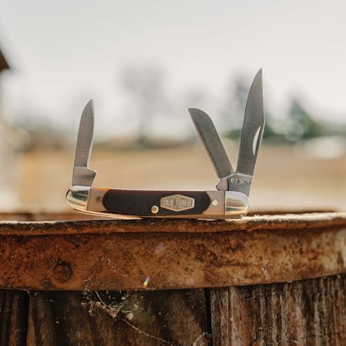 Old Timer 108OT Junior 2-Inch Classic Folding Pocket Knife - 4.7in EDC, Hunting, Camping