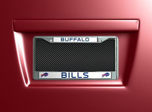Buffalo Bills NFL Chrome License Plate Frame - 12" x 6"