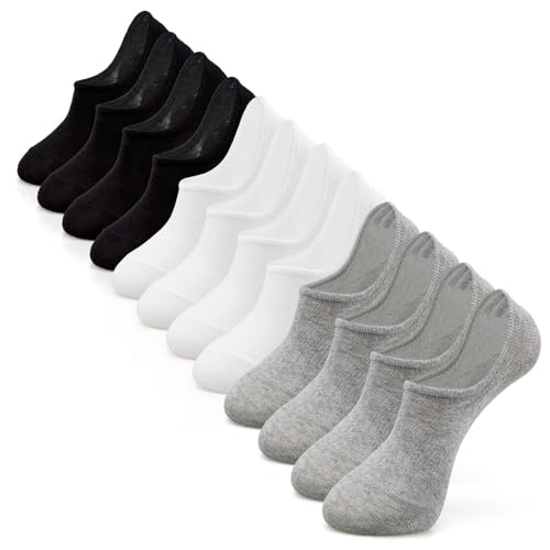 No Show Low Cut Anti-Slip Athletic Socks for Men & Women