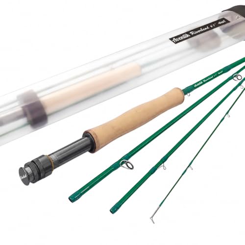 Aventik Riverbend 6'1" LW0/1 Fly Fishing Rod with Rod Tube – 4-Piece Travel