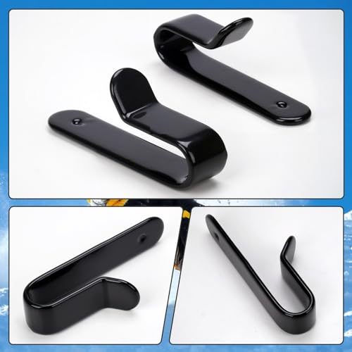 Heavy-Duty Snowboard Wall Mount Clips - 2 Pack Display Stand