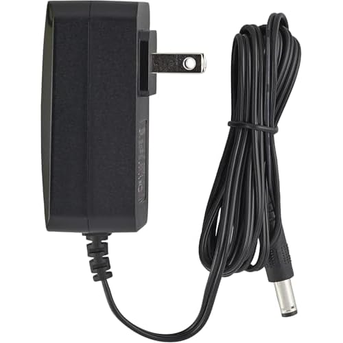 Streamlight 44909 120V AC Charger and Cord for use with Streamlight WayPoint 300 Spotlight Flashlights, Super Siege Lanterns, and Li-ion 8-Unit Bank Chargers, Black