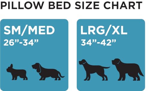 Notre Dame Dog Bed - Soft Microfiber Pillow with Orthopedic Support