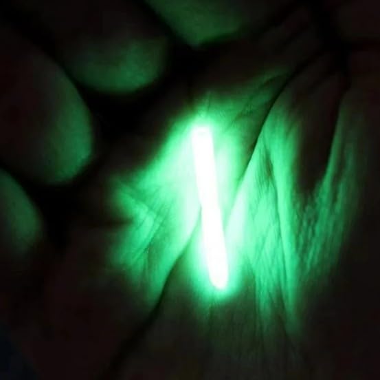 Fluorescent Fishing Float Light Sticks - 100 Pack, 3mm