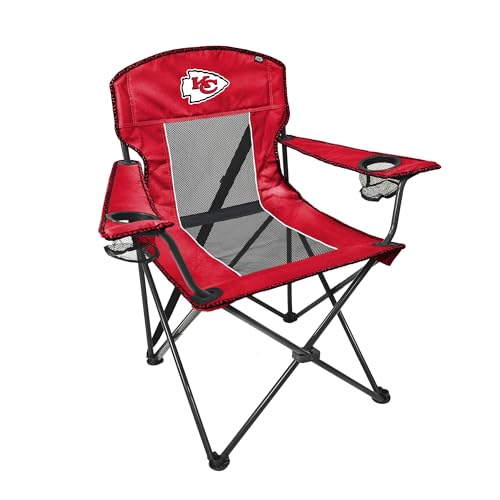 NFL Kansas City Chiefs Tailback Chair - 400 lb Capacity