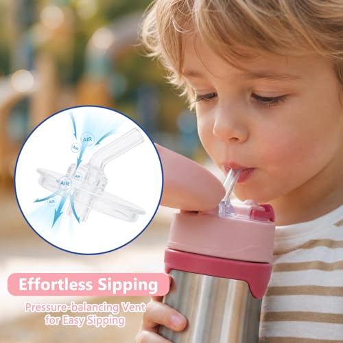Replacement Straws for Thermos Foogo 10oz Bottles - 2 PCS