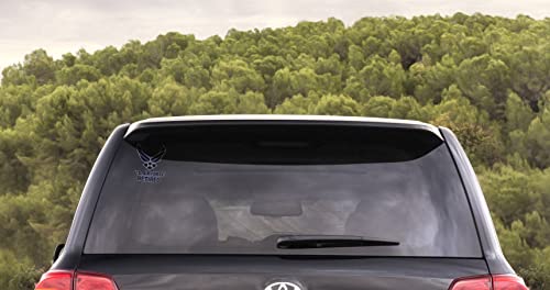 US Air Force Retired Vinyl Decal - 4x5 Inch Military Bumper Sticker
