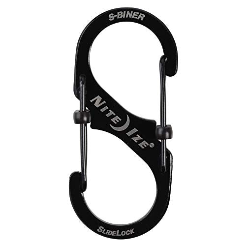 S-Biner SlideLock Dual Locking Carabiner - Stainless Size #3