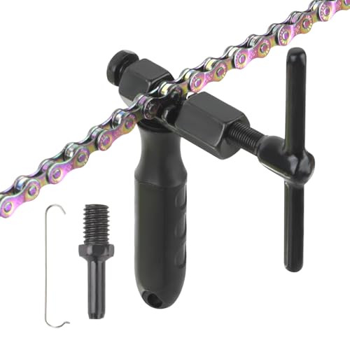 Universal Bicycle Chain Breaker Tool with Replacement Pin