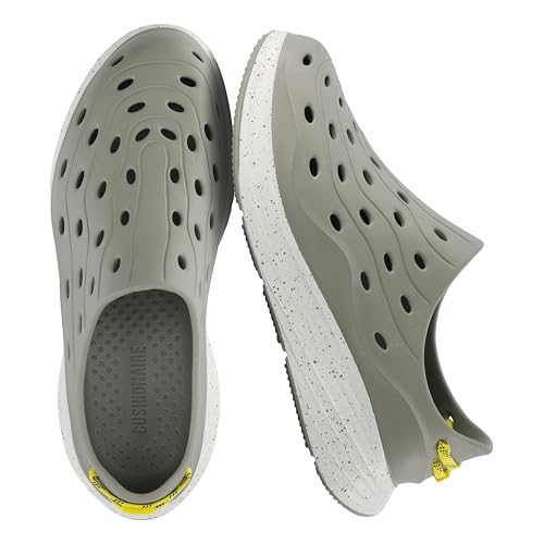 Men's Lightweight Waterproof Slip-On Recovery Shoes with Cushioned Footbed