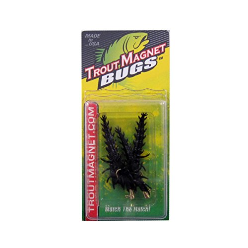 Trout Bugs Fishing Lures - 6 Pack Small Hellgramite