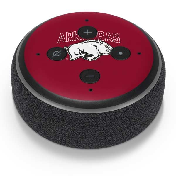 University of Arkansas Razorbacks Skin for Amazon Echo Dot 3