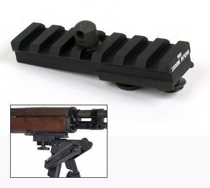 Light Duty Aluminum Front Rail with QD Stud for M14/M1A