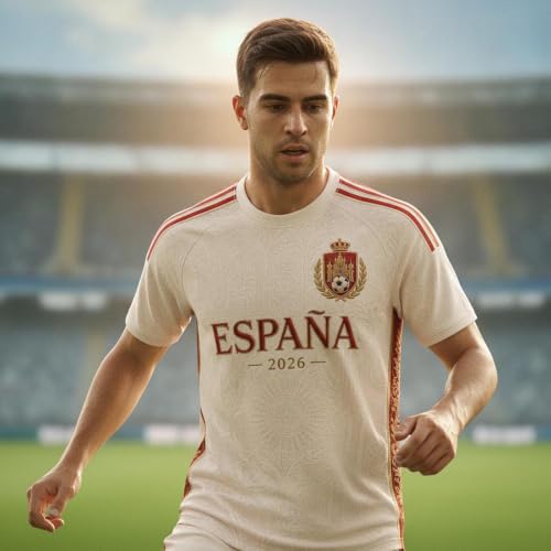 Spain National Soccer Team Jersey 2026 - Large / 02 White
