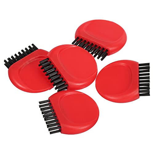 Golf Club Brush - Mini Portable Cleaning Tool - Red