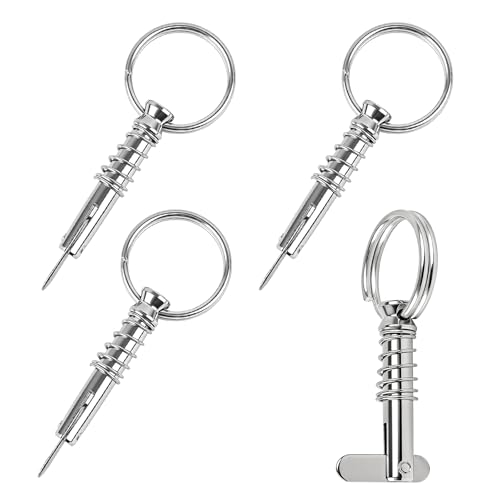 Bimini Top Quick Release Pins - 316 Stainless Steel, 4 Pack