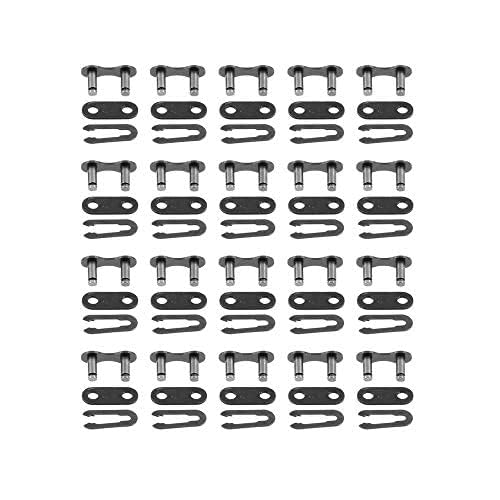 20 Set Bicycle Chain Master Link Connectors - Durable Stainless Steel