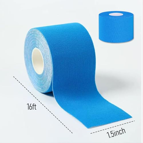 Colorful Kinesiology Tape - 5 Rolls 1.5inx16.4ft Athletic Tape