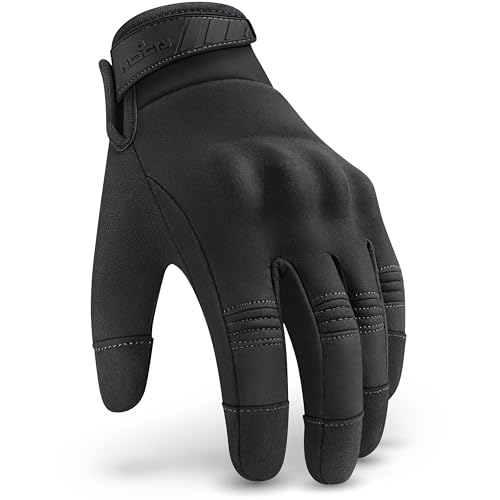 Water Resistant Tactical Shooting Gloves for Men - X-Large
