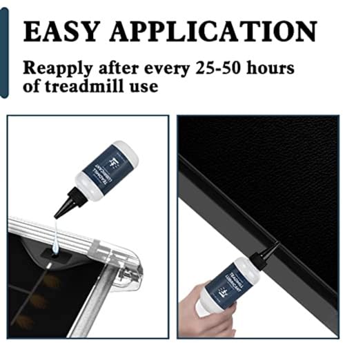 4oz Silicone Treadmill Belt Lubricant - Odorless, Easy Apply
