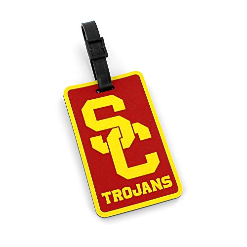 USC Trojans Soft Bag Tag - High-Quality PU Leather
