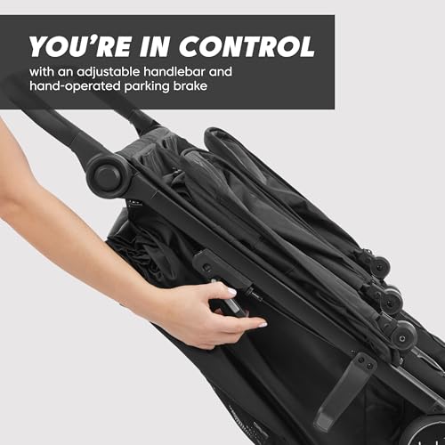 Double Stroller for Newborns & Toddlers - Jet Black