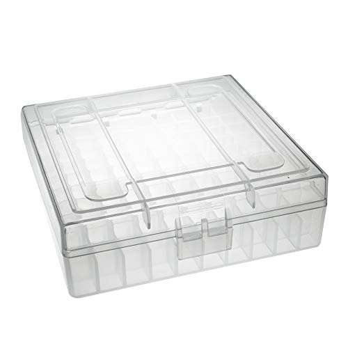 .22 LR & .25 ACP Ammo Case - 100 Round Heavy Duty Plastic