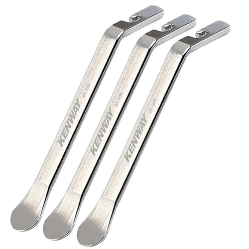 Stainless Steel Bicycle Tire Levers - 3 Pack for Easy Tire Changes