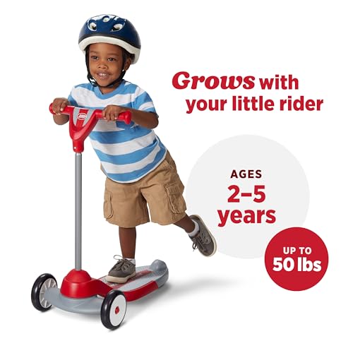 Kids Beginner Scooter for Ages 2-5 - Extra Wide Base & 2 Front Wheels