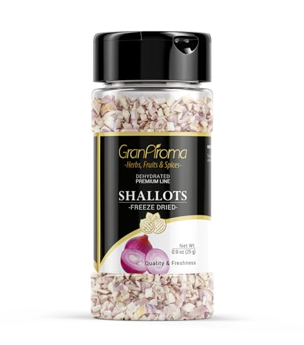 Freeze-Dried Shallots - 0.9 Ounce Shaker Jar