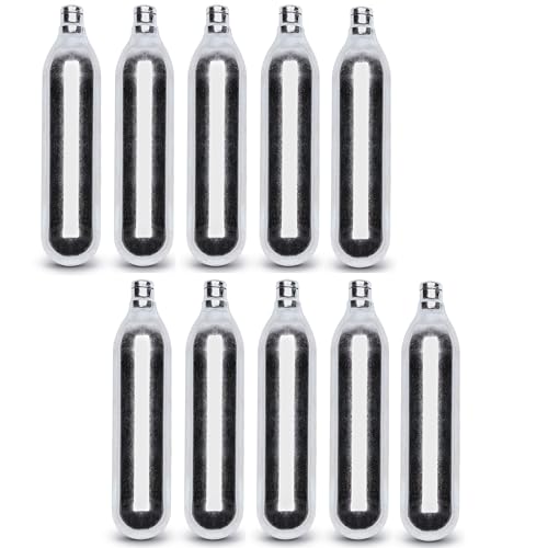 12 Gram CO2 + Oiler Cartridges - 10 Count Pack for Byrna Launchers