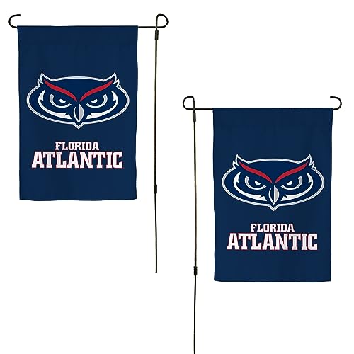Florida Atlantic University Garden Flag - Desert Cactus 12 x 18 in Officially Licensed